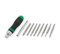 Toptul 19-In-1 High Torque Ratchet Screwdriver Set Handle With Storage Gaar1002