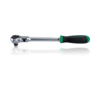 Toptul 3/8in Drive 72 Tooth Swivel Head Reversible Soft Grip Ratchet CJLN1224