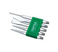 Toptul 5Pcs Chisel Punch Set With Heavy-Duty Chrome Molybdenum Tool Gaav0501