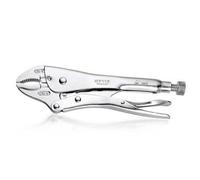 Toptul 7 Inch Curved Jaw Locking Pliers With Wire Cutter Molybdenum Steel Daaq1A07