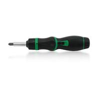 Toptul Bit Screwdriver Set GAAR0901 8-in-1 Pistol-Grip High-Torque Ratchet