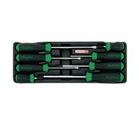 Toptul 8 Pc Slotted & Phillips Screwdriver Set Modular Tray Robust Gaat0805