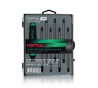 Toptul 8 Piece 14 In 1 Precision Screwdriver Set Torx And Phillips Bits Gaaw0804