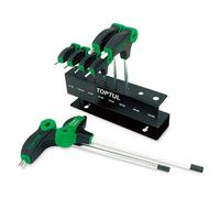 Toptul 8Pcs L-Type Two-Way Hex Key Wrench Set 2-10mm Sncm&v Steel Tool Gaax0802