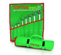 TOPTUL GAAA0810 Double Ring Spanner Set