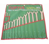 TOPTUL GBAA1602 Open-end Spanner Set