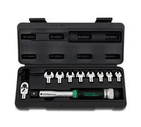 Toptul Head-Interchangeable Spanner Torque Wrench Set 10Pc 3/8 Inch Drive Gaai1001