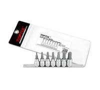 Toptul Hex Bit Socket Set 7Pc 3/8 Inch Drive Metric 3-10mm Chrome Vanadium Gaag0702