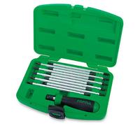 Toptul Interchangeable Screwdriver Set 11 Pc 20-In-1 Sncm+V Alloy Steel Gaai2101