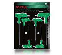 Toptul Professional 6 Piece L Type Torx Key Wrench Set T10 - T40