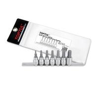 Toptul Professional 7 Piece 3/8in Drive Hex Bit Socket Set 3mm - 10mm GAAG0702