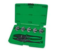 Toptul Quick Interchangeable Ratchet Crimping Tool Kit 6Pc Aisi 4140 Gaai0605