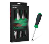 Toptul Screwdriver Set 6Pc Torx T10-T40 Precision Ergonomic Handle Gaae0610