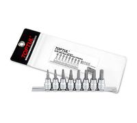 Toptul Star Socket Set 8Pc 3/8 Inch Drive E-Profile E8-E20 Chrome Vanadium Gaag0802