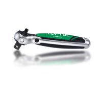 Toptul Stubby Swivel Head Dual Drive 72 Tooth Ratchet 1/2in x 1/4in CJMM1616