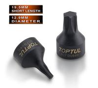 Toptul T20 Star Stubby Socket 1/4 Inch Drive One Piece Compact Hand Tool Bcfb0820