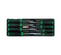 Toptul Torx Screwdriver Set 8Pc Star Type T9-T40 Ergonomic Grip Handle Gaat0813