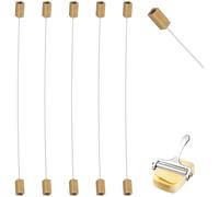 TOPULORS 5-Pack Stainless Steel Cheese Slicer Cutter Replacement Wires