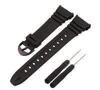 Topuly Resin Watch Band Replacement Suitable For Casio 3239 W-96H W96H W96 Watch Strap Watch Wirstband Bracelet for Men and Women