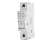 TOPV-32X 1P Solar PV 1100V Fuse Holder Suitable For 10 * 38mm PV Fuse Fuse Link For Solar Protection Base Photovoltaic Protector 1Pcs(Without LED)