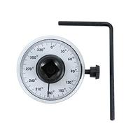TOPWAY 1/2 Inch Drive Torque Angle Gauge Meter Wrench 0-360 Degree Measuring Tool for Auto Car Repair 423904