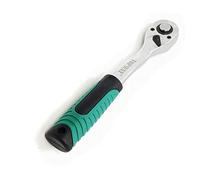 TOPWAY 3/8" Drive Ratchet Handle, 72-Teeth Quick-Released Socket Wrench Handle, High Grade Chrome Vanadium Steel, Auto Repair Garage Tool, 200mm 422907