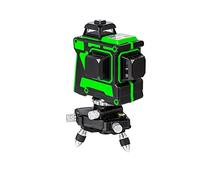 TOWPWAY 3D Laser Level 12 Lines, 3X360 Degree Green Cross Line Self-Leveling Tiling Floor Laser Tool with Pulse Mode and Pendulum Lock for Indoor and Outdoor, 4000mAh Battery Included 311519