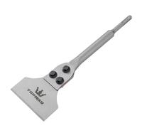 TOPWAY 4 Inch SDS Plus Chisel 300mm x 100mm Spatula Tile Chisel Bit