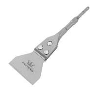 TOPWAY 4 Inch SDS Plus Floor Scraper Chisel 300mm x 100mm for Removal of Tiles, Floor Adhesive, Carpets, Linoleum, Plywood, Thinset and Wall Surfaces 121117