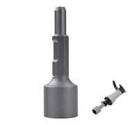 TOPWAY 65A Jack Hammer Star Picket Post Driver Chisel Bit 50 x 70 x 220mm for Demolition Jackhammer Breaker 121144