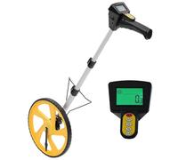 TOPWAY Digital Distance Measuring Wheel 9999.9m with Telescopic Handle 70-100cm, LCD Display and Storage Bag, for Measuring Road Land Trundle Wheel 311194