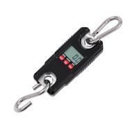 TOPWAY Digital Hanging Scale 660lb/300kg, Handheld Mini Industrial Crane Scale with Hook, LCD Display, for Luggage Weighing, Outdoor Fishing