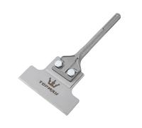 TOPWAY Heavy Duty 6 Inch SDS Max Floor Scraper Chisel 300mm × 150mm for Removal of Tiles Floor Adhesive Linoleum Concrete Mortar Thinset and Wall Surfaces 121123