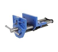 TOPWAY Heavy Duty Quick Release Wood Clamp Vice 7 Inch, Woodworking Table Bench Vise Workbench Hardware Tools for Carpentors Joiners 403185