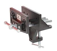 TOPWAY Heavy Duty Wood Clamp Vice 6 Inch, Woodworking Clamp-on Table Bench Vise Workbench Hardware Tools for Carpentors Joiners 403184