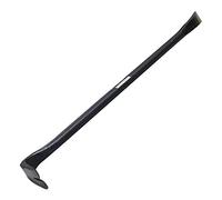 TOPWAY Heavy Duty Wrecking Crowbar 60CM Black Nail Puller Remover Tool 332124