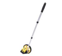 TOPWAY Mechanical Distance Measuring Wheel 9999.9m with Aluminum Alloy Telescopic Handle, 159mm Diameter Trundle Wheel and Storage Bag, for Road Land Surveyors 311189