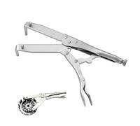 TOPWAY Motorcycle Clutch Holding Tool & Flywheel Holder - Universal Adjustable Jaw Locking Tool for Clutch Basket, Sprocket & Flywheel Removal - ATV, UTV, Dirt Bike & Quad Repair Tool 450032