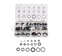 TOPWAY Nitrile O-Ring Assortment Kit 225PCs Metric Size Universal Rubber O Ring Sealing Gasket Washer Sets for Automotive Repair, Secure Seals and Numerous Tasks 990370