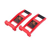 TOPWAY Plasterboard Carrier Drywall Panel Carrying Handle, 2PCs 80kg Capacity Plywood MDF Wood Lifting Tool 347601