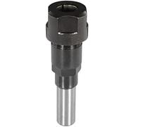 TOPWAY Router Bit Collet Extension, 8mm Shank Extension Rod, High Grade Chrome Vanadium Steel, Woodworking Trimming Engraving Milling Machine Extender Chuck Holder Adaptor 133381