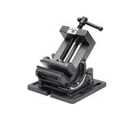 TOPWAY Tilting Drill Press Vice 4 Inch 100mm, Professional Pillar Drill Machine Milling Tilting Angle Vice for Steel Work Workbench Table Bench Clamp Benchtop 403284
