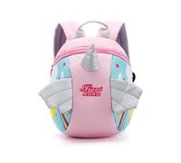 Topways® Cute Unicorn Backpack for Girls Toddle, Pink Kids Nursery Backpack with Walkers Tether Belt, Children's Nursery Bags with Walking Strap Rucksack Reins for Age 2 3 4 5 Years Old Girls