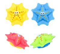 TOPWAYS Pool Diving Toy Set 4 Diving Starfish Diving Torpedoes | Underwater Pool Training Toys Diving Games Training Children's Gifts