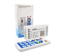 TOPXCDZ SP602E 4CH Output Bluetooth Pixel Led Controller DC5-24V Addressable with Remote WS2811/2815 LED Strip iOS Android Bluetooth App