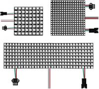 TOPXCDZ WS2812B RGB Flexible 8X8 16x16 8x32 Pixel Led Panel Matrix Screen Module WS2812 Individually Addressable IC DC5V (8x32)