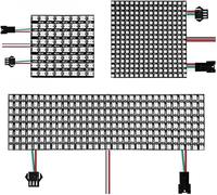 TOPXCDZ WS2812B RGB LED Digital Flexible Individually Addressable Panel Light WS2812 8x8 16x16 8x32 Module Matrix Screen DC5V (16X16 256 Pixels)