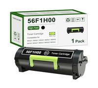 TOPXLKCMY 56F1H00 High Yield Black Toner Cartridge 1-Pack Replacement for Lexmark MS321, MS421, MS521, MS621, MS622, MX321, MX421, MX521, MX522, MX622 Printer [15,000 Pages]