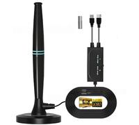 TopYart Indoor TV Aerial, 4K 1080P HDTV Digital Indoor TV Antenna with Amplifier Signal Booster for VHF/UHF/DAB Broadcasting and all TV Functions