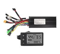 Topyond 24v 36v 48v Electric Bike Motor Controller Kit, DC 30A Sine Wave Controller with S866 LCD Display for 750w, 1000w E-Bike & Scooter